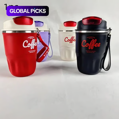🎁💥DERNIER JOUR DE VENTE ! 50 % DE RÉDUCTION !!☕ Bouteille isotherme à café