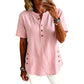 Women's Casual Top with Side Buttons