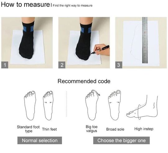 Chaussures orthopédiques à coussin d'air