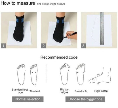 Chaussures orthopédiques à coussin d'air