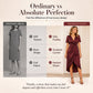 🔥Nouveautés et offres spéciales - Robe portefeuille asymétrique à col en V et manches courtes pour femme