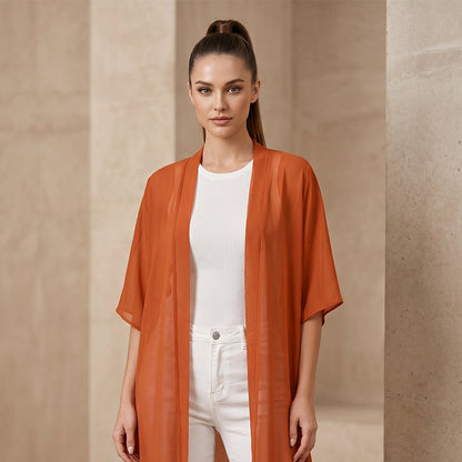 Robe de plage ample pour femme, de couleur unie, avec encolure carrée et nœud papillon