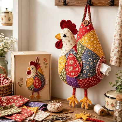 ⌛Offre à durée limitée – Kit de couture pour réaliser soi-même un porte-mouchoirs en forme d'animal