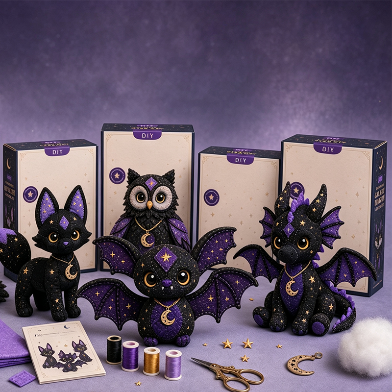 🔥Vente flash 2026 : 50 % de réduction ✨⚡ Plus de 50 000 vendus ! 🎁🧵🌙 Kit de couture pour débutants – peluche céleste, tout-en-un, cadeau magique à faire soi-même !