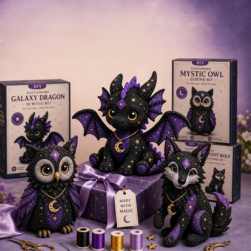 🔥Vente flash 2026 : 50 % de réduction ✨⚡ Plus de 50 000 vendus ! 🎁🧵🌙 Kit de couture pour débutants – peluche céleste, tout-en-un, cadeau magique à faire soi-même !