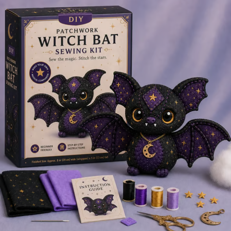 🔥Vente flash 2026 : 50 % de réduction ✨⚡ Plus de 50 000 vendus ! 🎁🧵🌙 Kit de couture pour débutants – peluche céleste, tout-en-un, cadeau magique à faire soi-même !