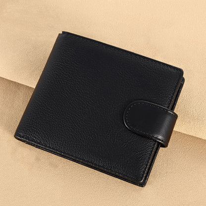 Portefeuille vintage pour homme avec protection anti-RFI