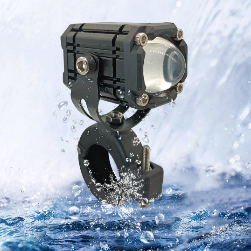🏍️ PROMO FLASH 50 % ! 💡 Projecteur LED Universel pour Moto – Double Faisceau (Route/Croisement), Puce Haute Intensité, Étanche, Alliage Aluminium, 12-80V 🏆