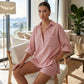 Ensemble 2 pièces pour femme avec haut ample et short
