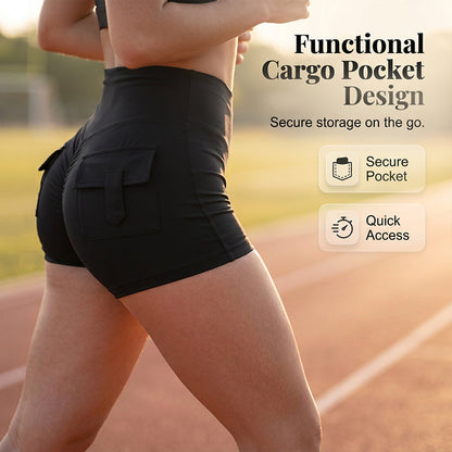 Short de sport push-up pour femme – Fitness et yoga