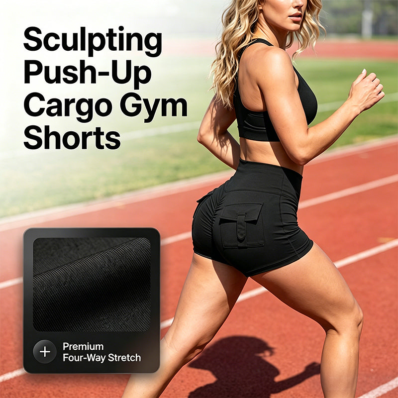 Short de sport push-up pour femme – Fitness et yoga