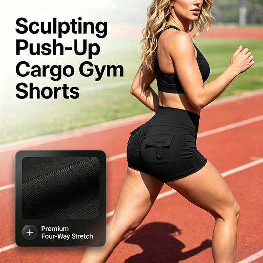 Short de sport push-up pour femme – Fitness et yoga