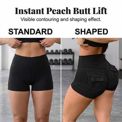 Short de sport push-up pour femme – Fitness et yoga