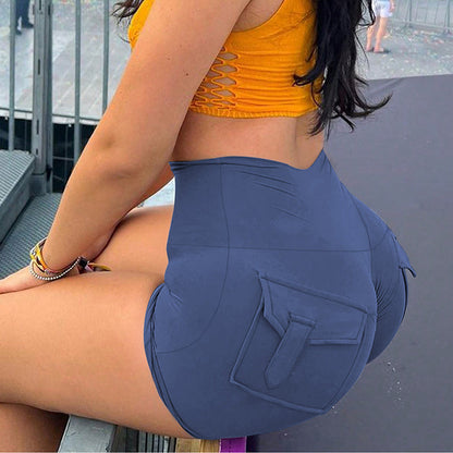 Short de sport push-up pour femme – Fitness et yoga