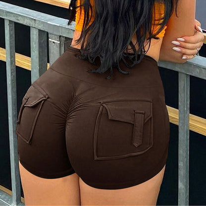 Short de sport push-up pour femme – Fitness et yoga