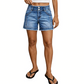 📢 50% DE RÉDUCTION ! ⏰ Short en Jean Stretch Décontracté pour Femme – Taille Haute 2 Boutons, Tissu Extensible & Coupe Flatteuse – Idéal pour l’Été 👖✨🌞