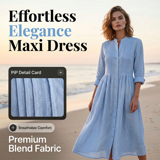 Robe chemise fluide