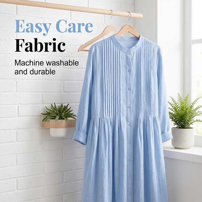 Robe chemise fluide