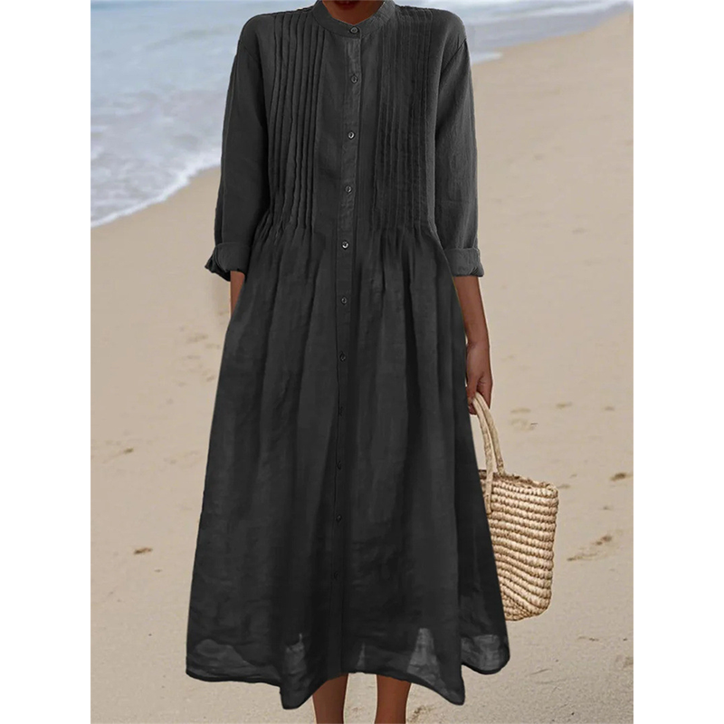 Robe chemise fluide