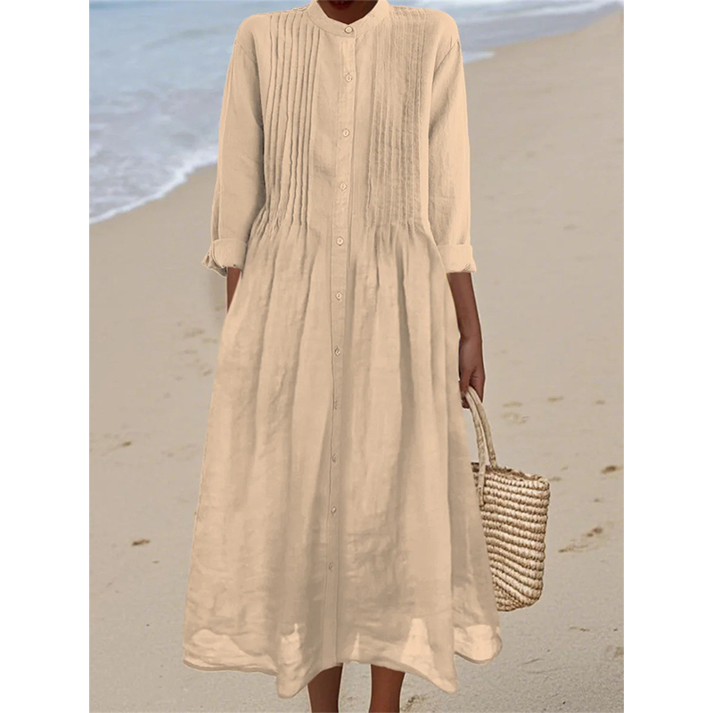 Robe chemise fluide