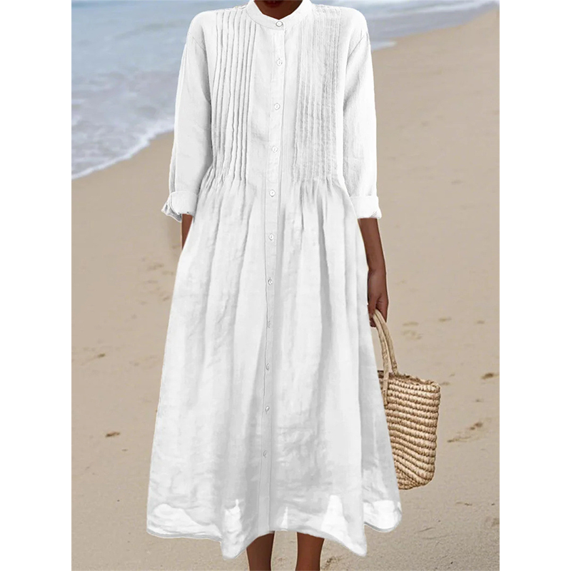 Robe chemise fluide