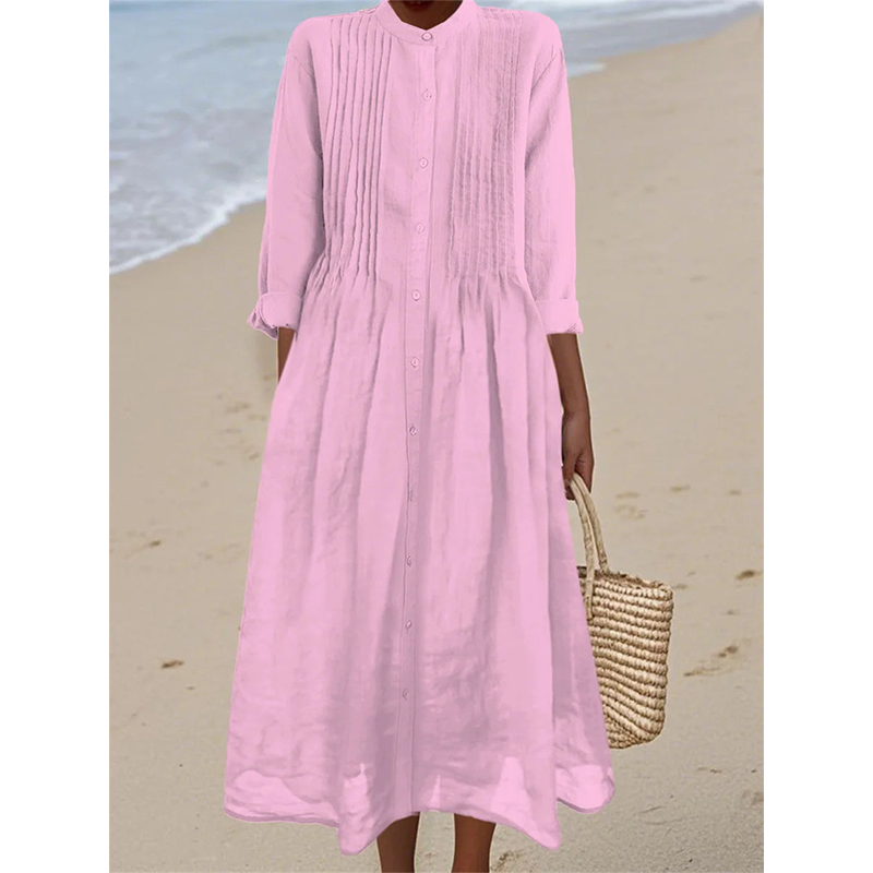 Robe chemise fluide