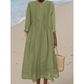 Robe chemise fluide