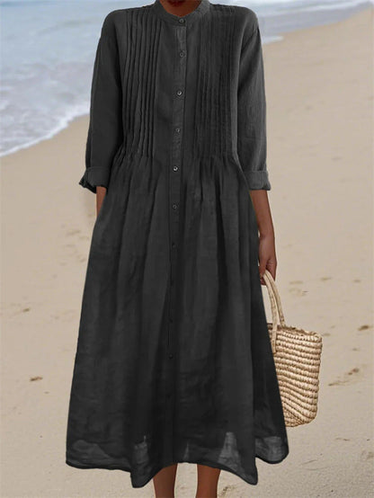 Robe chemise fluide