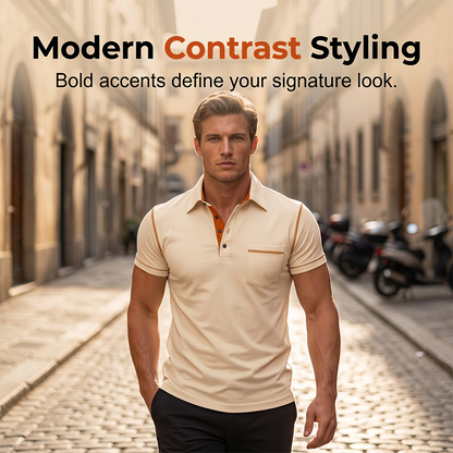 Chemise décontractée à manches courtes pour homme