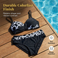 👙 50% DE RÉDUCTION ! 🌺 Bikini d'été à imprimé – Sexy, deux pièces & polyvalent – Parfait pour la plage, la piscine ou le bronzage – léger, confortable & séchage rapide ☀️✨