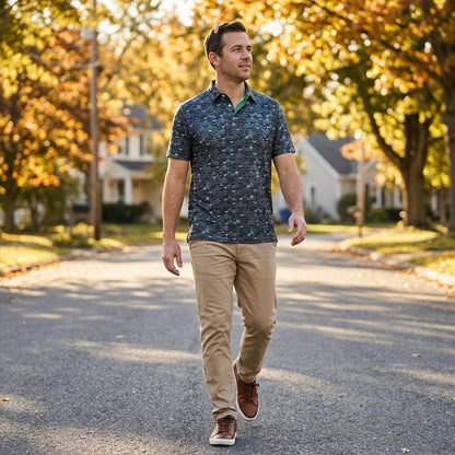 👔 50% DE RÉDUCTION 🎨 Chemise manches courtes imprimée – Tissu léger & coupe décontractée – Parfaite pour l’été, les vacances ou un look tendance – respirante et facile à porter ☀️🌿✨