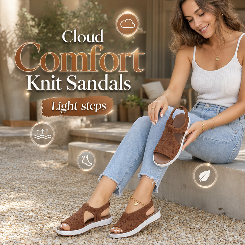 Sandales décontractées confortables à bout ouvert pour femmes