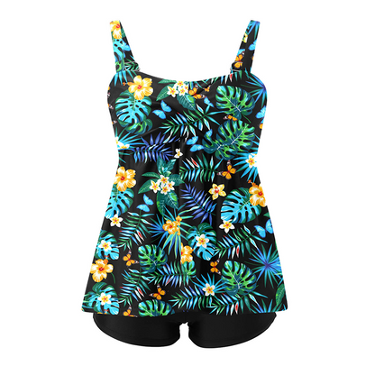 Haut de tankini à larges bretelles pour femme