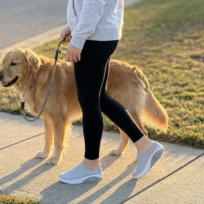 🔥-40%👟 Sandales Plateforme Femme en Maille Respirante – Semelle Confortable Anti-Dérapante🌿 pour la marche et le quotidien