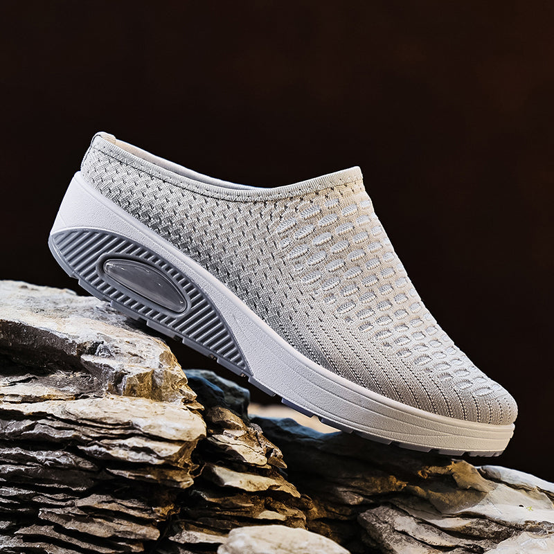 🔥-40%👟 Sandales Plateforme Femme en Maille Respirante – Semelle Confortable Anti-Dérapante🌿 pour la marche et le quotidien