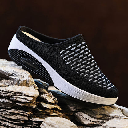 🔥-40%👟 Sandales Plateforme Femme en Maille Respirante – Semelle Confortable Anti-Dérapante🌿 pour la marche et le quotidien