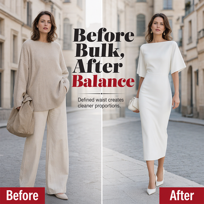 Robe élégante à col bateau et manches flottantes pour femme