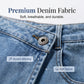 🔥-50% de réduction 👖 Jupe en jean femme, ourlet asymétrique, coupe courte, coupe couvrante, avec poches