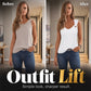 🔥-40% 👚 Débardeur Femme Unie – Col Rond Large Sans Manches Coupe Ample 🌿 pour le quotidien