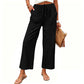 🔥-50%👖 Pantalon Femme Décontracté – Taille Haute Poches Confort Coupe Ample🤍 pour le quotidien