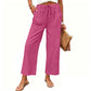 🔥-50%👖 Pantalon Femme Décontracté – Taille Haute Poches Confort Coupe Ample🤍 pour le quotidien