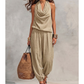 🎉 Soldes 2026 — Plus de 52 000 vendus ! 👗 Combinaison Femme Col Halter Jambe Large – Chic Été ☀️