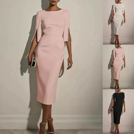 Robe crayon ajustée pour femme