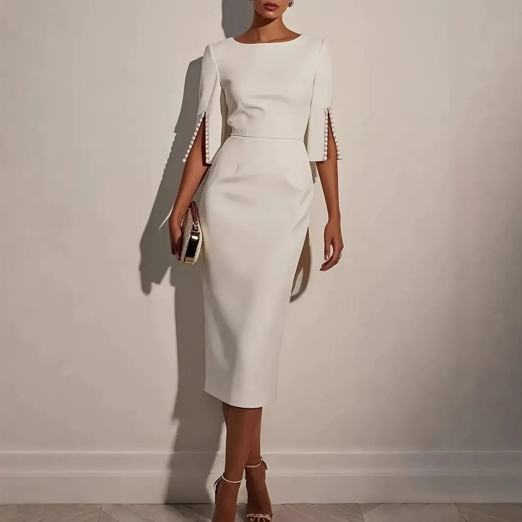 Robe crayon ajustée pour femme