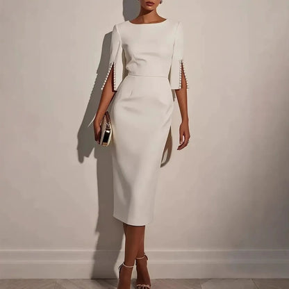Robe crayon ajustée pour femme