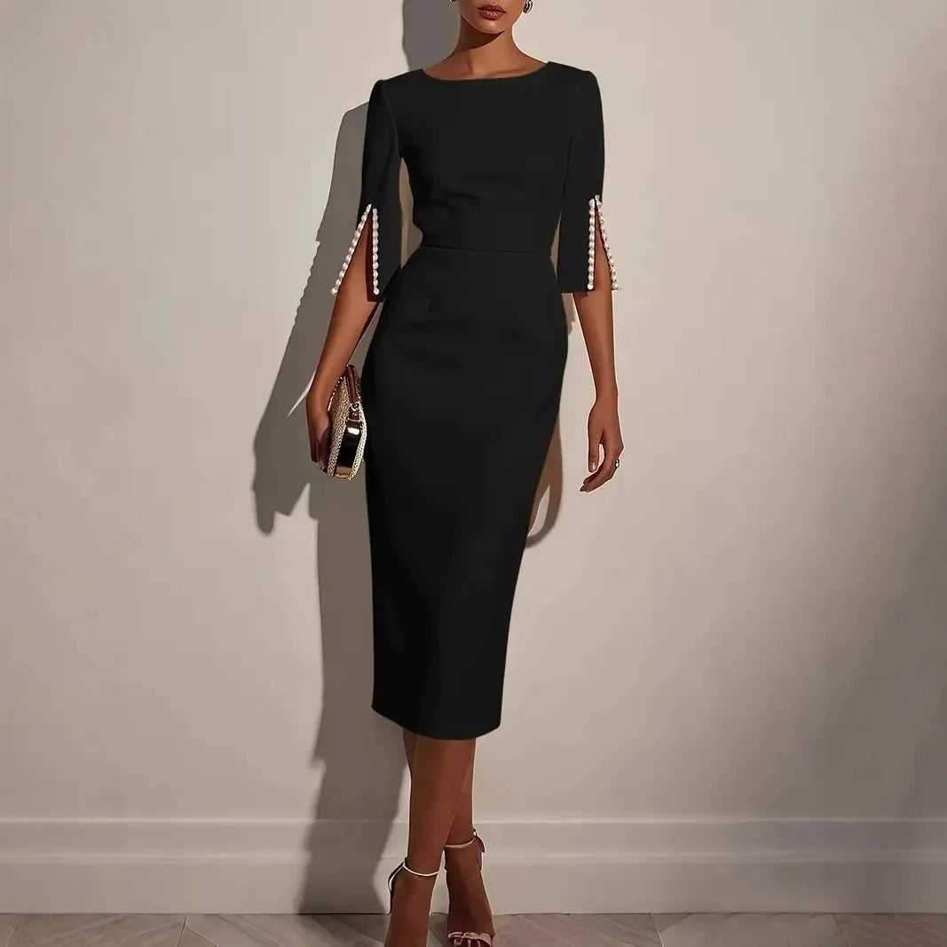 Robe crayon ajustée pour femme
