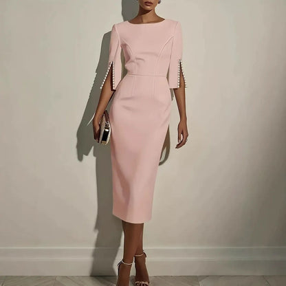 Robe crayon ajustée pour femme