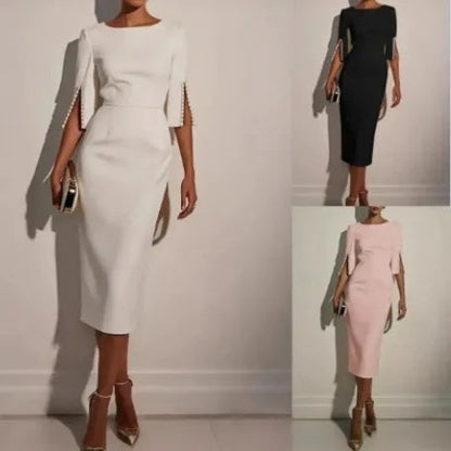 Robe crayon ajustée pour femme