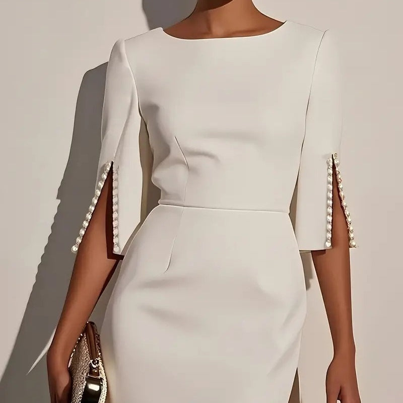 Robe crayon ajustée pour femme