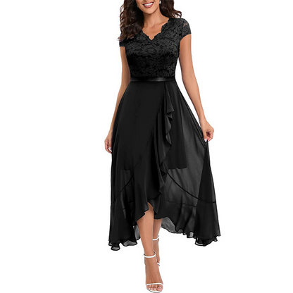 🧵👗💎 -50% ! Robe de soirée en dentelle élégante – Design intemporel, dentelle douce, idéale pour les galas.